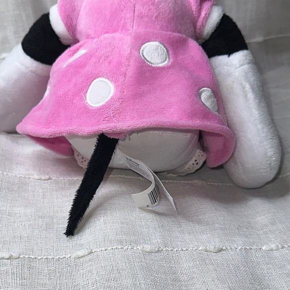 Disney Minnie Mouse 21" Large Plush Cuddle Pink & White Polka Dot Dress, Bow GUC - Picture 6 of 16